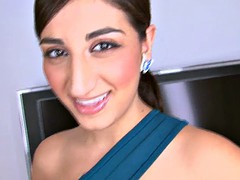 Beautiful Kim Gets A Facial & Swallows