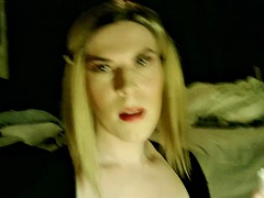 Amateur, Beauté, Britannique, Travestis, Gode, Européenne, Lingerie, Transsexuelle