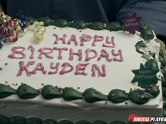 Kont, Grote mammen, Blond, Europees, Vriendin, Feest, Anaal likken, Kort haar