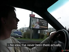 Coche, Penetracion con dedos, Novia, Lesbiana, Lamidas, Al aire libre, Coño