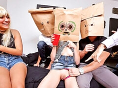 デカチン, デカパイ, フェラチオ, 大学生, ハードコア, オージー, ガリガリ, オッパイの