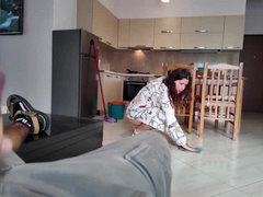 Culo, Mamada, Familia, Peludo, Mamá, Desnudo, Hijo, Tabú