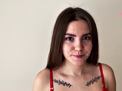 Amateur, Nana, Sucer une bite, Faciale, Lingerie, Pov, Maigrichonne, Jouets