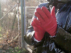 Mummy, leather-boots, hood