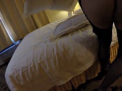 crossdresser fucking in the hotel