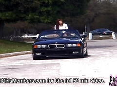 Amateur, Morena, Desnudo, Tetas naturales, Al aire libre, Público, Afeitado, Tetas