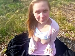 Leie, Arsch, Grosse titten, Blondine, Paar, Hd, Nippel, Pov