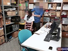 アジア人, フェラチオ, ポリス, お仕置き, 現実, ガリガリ, ティーン, ユニフォーム