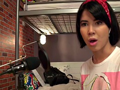 美女, フェラチオ, カップル, 彼女, 手コキする, ハードコア, オッパイの