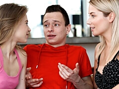 18 jaar, Grote kont, Grote lul, Grote mammen, Pijpbeurt, Hondjeshouding, Kwartet, Mager