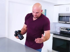 アメリカ人, フェラチオ, 茶髪の, バック, Hd, キッチン, オマンコ, 馬乗り