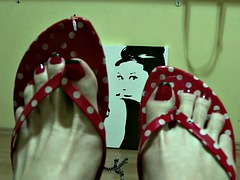 ぽっちゃり, 足, フェティッシュ, フィストファック