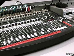 美人, デカパイ, ブロンド, フェラチオ, オナニー, 淫乱熟女, 母, 義母