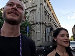 Caroline Forbes Gets Rough Creampie - Amateur Latina Teen Fucked Doggystyle & Missionary