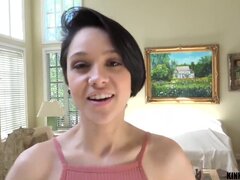 Blasen, Braunhaarige, Hardcore, Hd, Pov, Jungendliche (18+), Titten