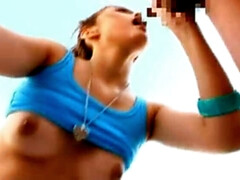 Азиатки, Минет, Семяизвержение, Ласковые ручки, Японки, На природе