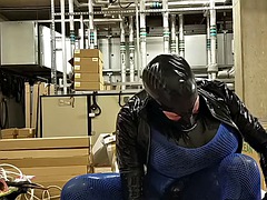 黒人, ブーツ, イギリス人, 黒人, フェティッシュ, ヒール, 一人, オッパイの