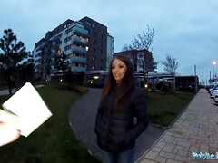 Braunhaarige, Spermaladung, Schwanz, Fett, Hd, Öffentlich, Realität, Schüchtern