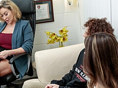 Good hardcore FFM sex with a miniature teen Nina Nieves