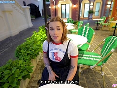 お尻, フェラチオ, 巨乳な, 気狂い, カワイイ, イタリア人, オッパイの