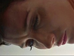 デカパイ, セレブ, フェティッシュ, 手コキする, キス, レズビアン, シャワー, オッパイの