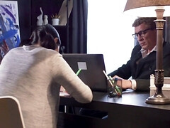 Sucer une bite, Léchez, Orgasme, Chatte, Fessée, Professeur, Adolescente, Nénés