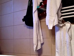 Любители, Милф, Душ, Подглядывание