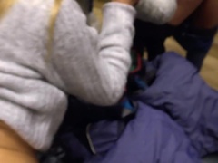 Please fuck me in changing room! shopping mall- HARDCORE PUBLIC!