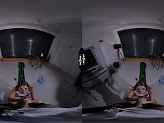 3d, 素人, ブロンド, 現実, シーメール
