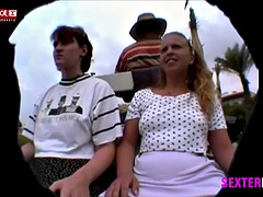 素人, ドイツ人, オナニー, アウトドア, のぞき