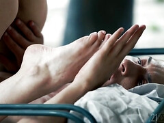 Alya Stark amazing foot fetish sex