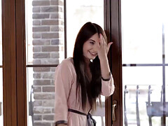 18 jaar, Slaapkamer, Pijpbeurt, Bruinharig, Handbeurt, Kut duiken, Mager, Tiener