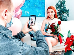 デカ尻, デカチン, デカパイ, フェラチオ, バック, 赤毛, ガリガリ, ティーン