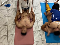 アナル, アジア人, デカチン, 黒人, カップル, 浮気する, 彼女, 妻