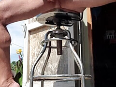 Amateur, Verga grande, Papá, Gay, Al aire libre, Solo