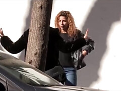 Enthousiasteling, Blond, Pijpbeurt, Sperma shot, Hondjeshouding, Realiteit, Roodharige vrouw, Spaans