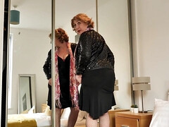 Grosser arsch, Grosse titten, Besamung, Masturbation, Mutti, Rotschopf, Titten, Ehefrau