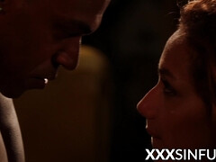 Большой член, Минет, Глубокая глотка, Член, Женщины, Ласковые ручки, Межрасовый секс, Сиськи