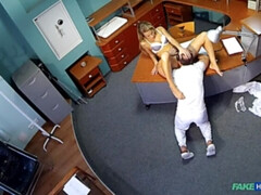 素人, 舐める尻, 医者, 看護婦, オフィス, オマンコ, ユニフォーム, のぞき