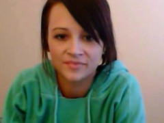 Enthousiasteling, Bruinharig, Tiener, Tieten likken, Webcamera