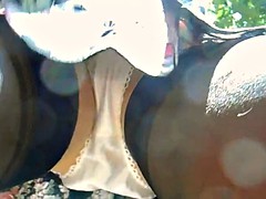 露出狂, アウトドア, ソフトコア, ストッキング, スカートのぞき