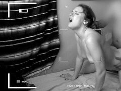 18, 素人, アナル, ヨーロピアン, 自家製, オーガズム, 小柄, スパイ