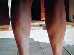 素人, エロ熟女, 足フェチ, ヒール, 淫乱熟女, アウトドア, スイス, スカートのぞき
