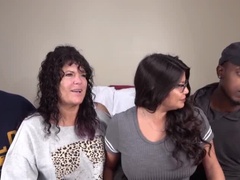 Schönheit, Schlafzimmer, Blondine, Schwanz, Latina, Orgasmus, Rau, Titten