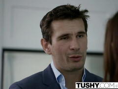 Anal, Cul, Cul à la bouche, Sucer une bite, Brunette brune, Talons, Chatte, Jarretelles