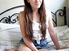 Cul, Papa, Masturbation, Chatte, Solo, Adolescente, Nénés, Mouillée