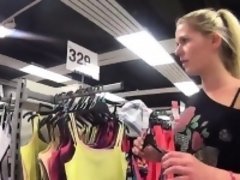 Amateur, Rubia, Europeo, Público, Realidad, Adolescente