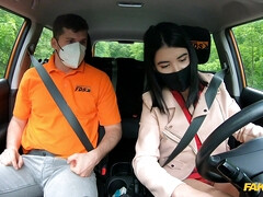 素人, 黒人, 車, ドレス, ヨーロピアン, 開帳, レザー, アウトドア