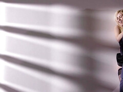 美女, デカパイ, ブロンド, 巨乳な, イく瞬間, エロティック, ハードコア, 自然山雀