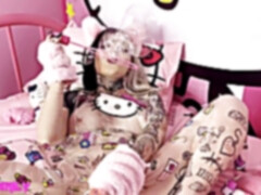 Tir de sperme, Bâillonner, Gothique, Petite femme, Nénés, Pute